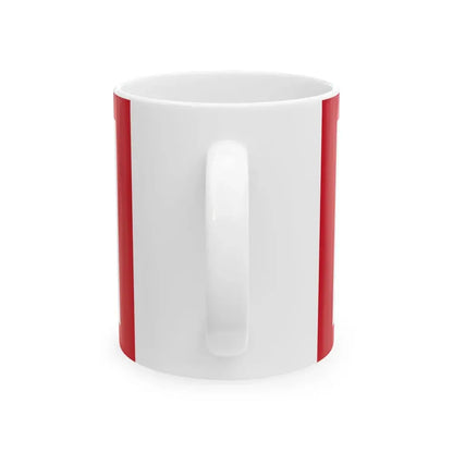 Flag of Ghezo of Dahomey (Benin) White Coffee Mug - Go Mug Yourself