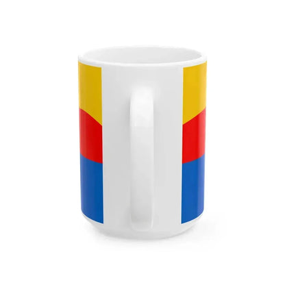 Flag of Gibsons British Columbia (Canada) White Coffee Mug - Go Mug Yourself
