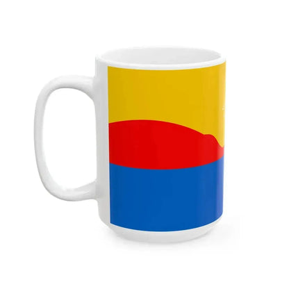 Flag of Gibsons British Columbia (Canada) White Coffee Mug - Go Mug Yourself