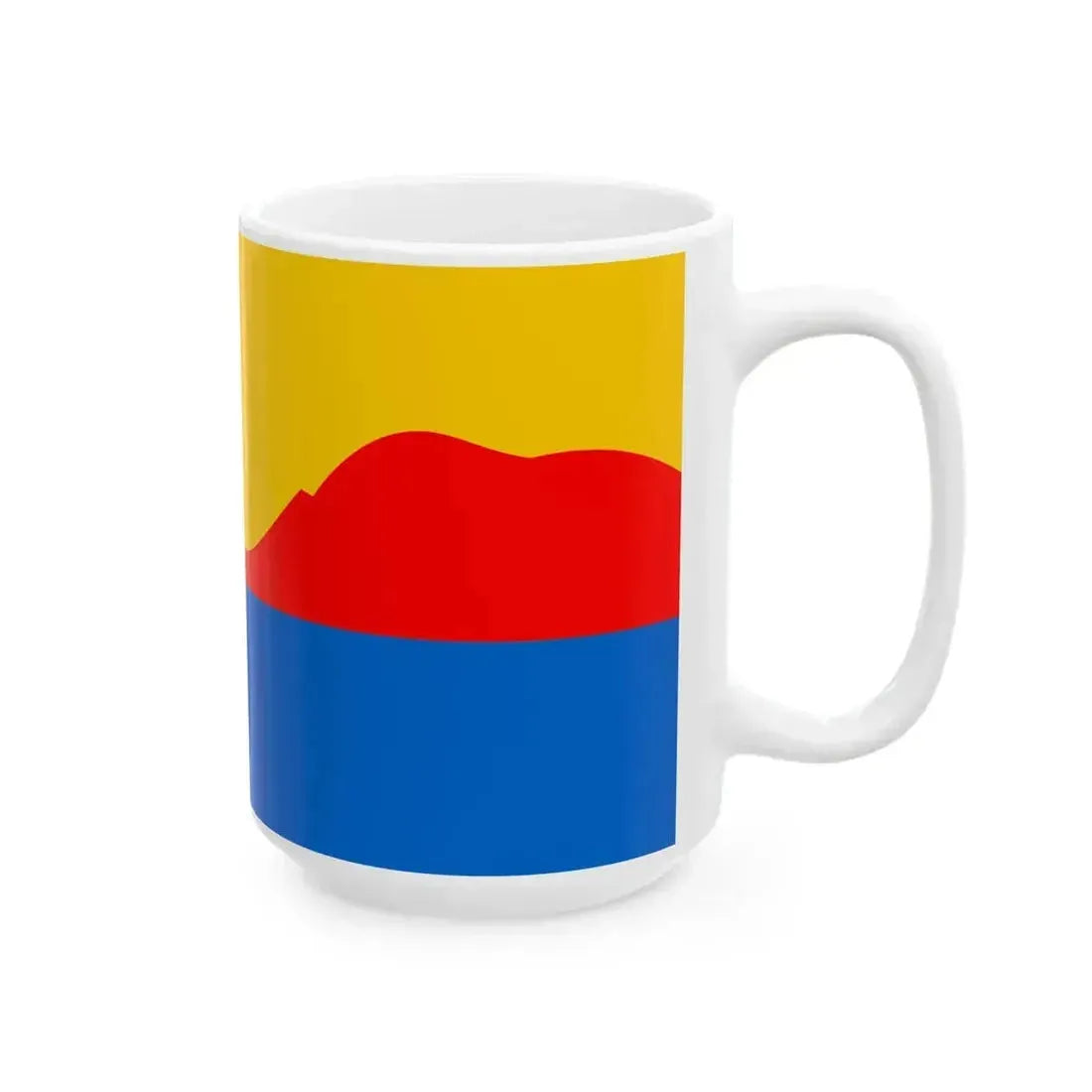 Flag of Gibsons British Columbia (Canada) White Coffee Mug - Go Mug Yourself