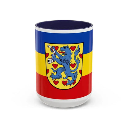 Flag of Gifhorn Germany - Accent Coffee Mug 15oz Navy - Go Mug Yourself