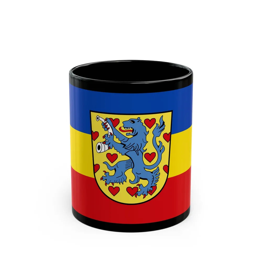 Flag of Gifhorn Germany - Black Coffee Mug-11oz-Go Mug Yourself