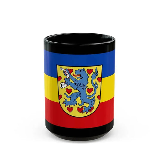 Flag of Gifhorn Germany - Black Coffee Mug 15oz - Go Mug Yourself
