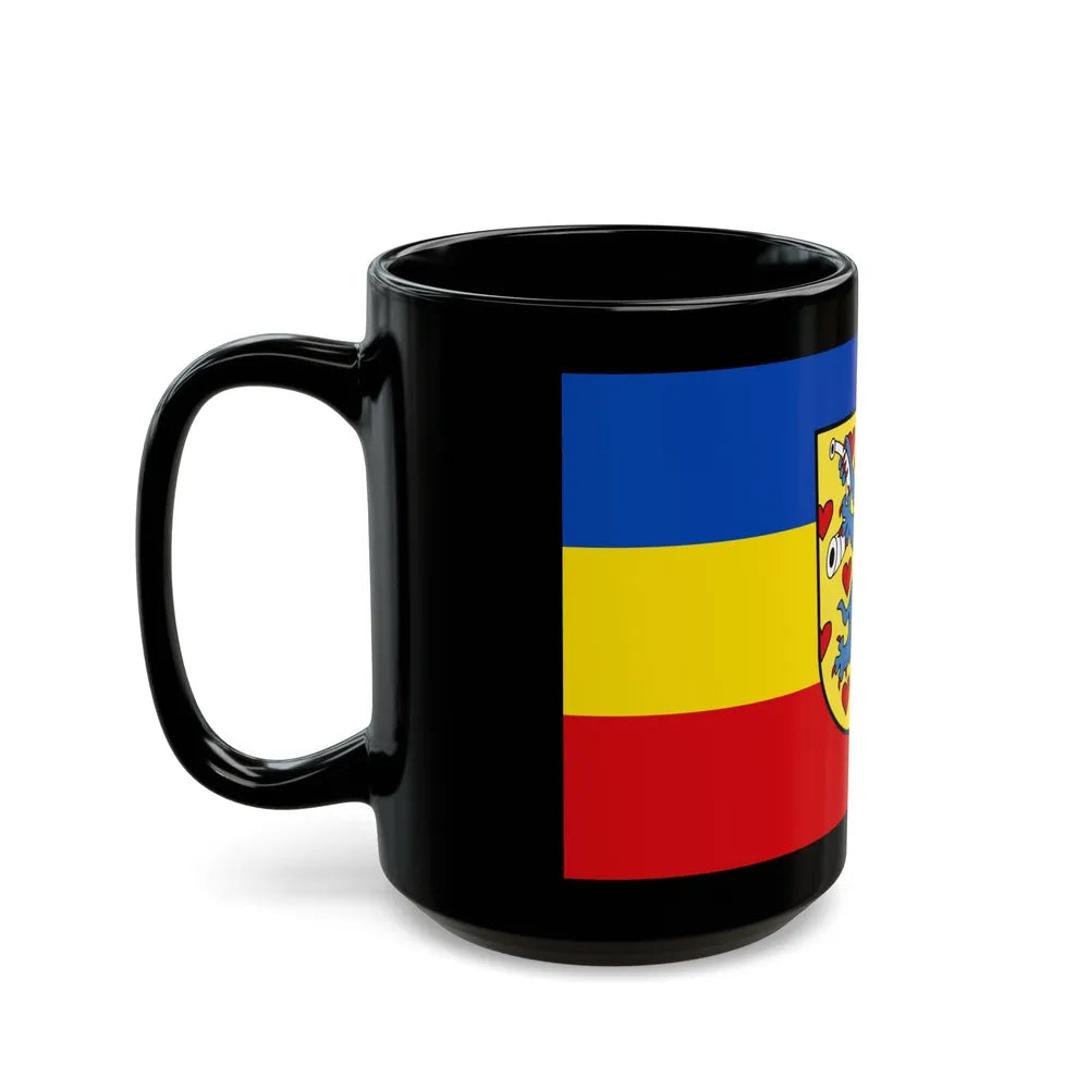 Flag of Gifhorn Germany - Black Coffee Mug-Go Mug Yourself