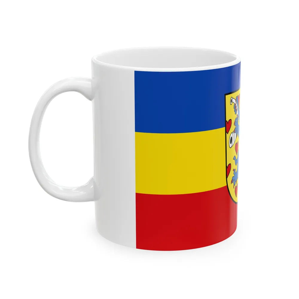 Flag of Gifhorn Germany - White Coffee Mug-Go Mug Yourself