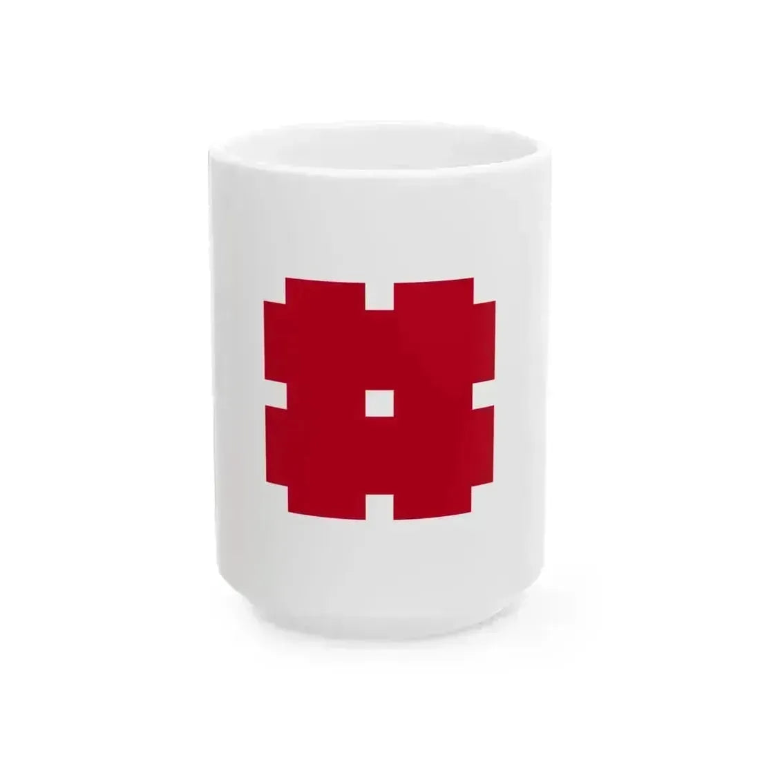 Flag of Gifu Gifu (Japan) White Coffee Mug 15oz - Go Mug Yourself