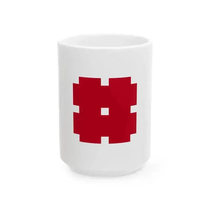 Flag of Gifu Gifu (Japan) White Coffee Mug 15oz - Go Mug Yourself