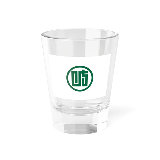 Flag of Gifu Prefecture (Japan) Shot Glass 1.5oz 1.5oz - Go Mug Yourself