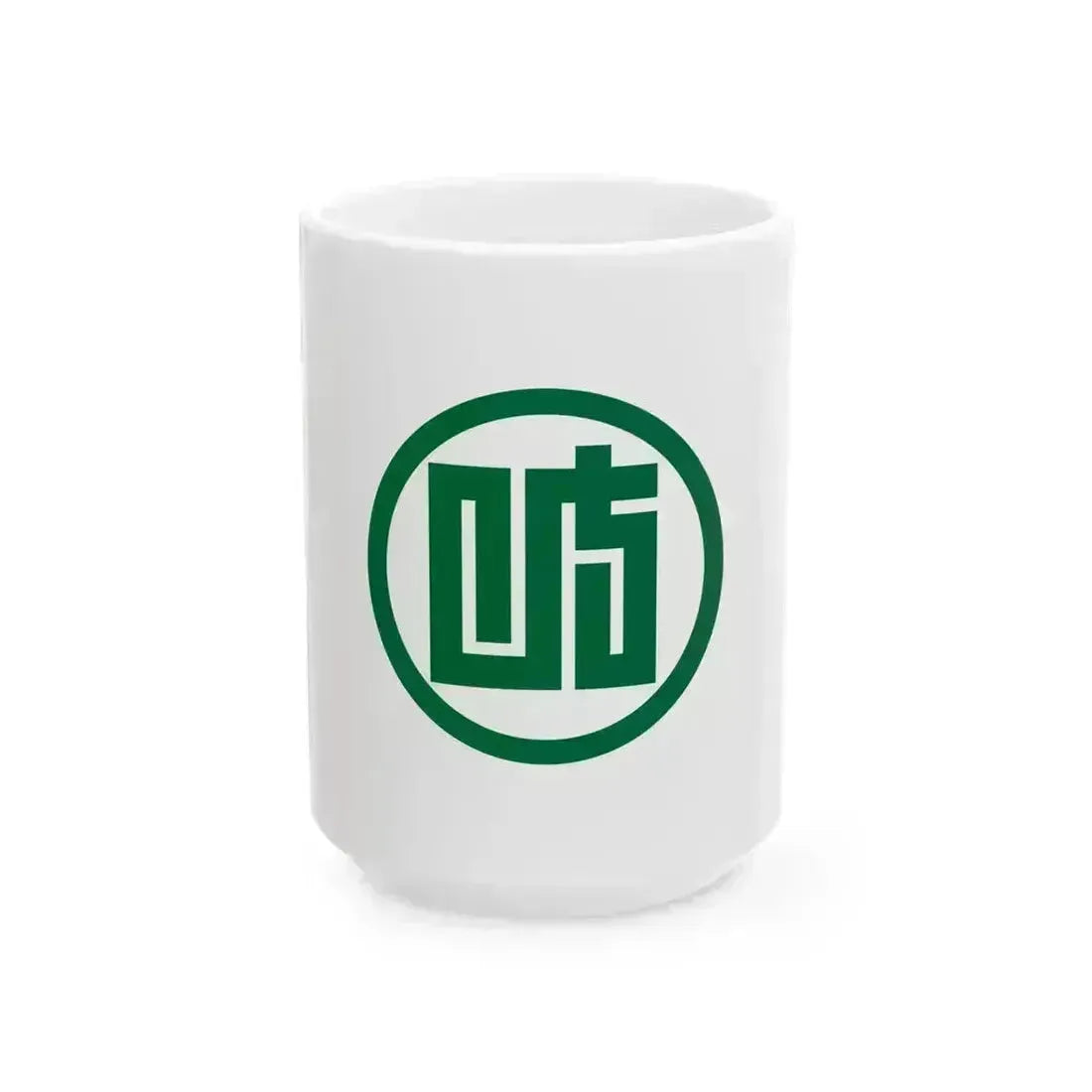 Flag of Gifu Prefecture (Japan) White Coffee Mug 15oz - Go Mug Yourself
