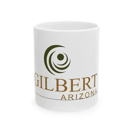 Flag of Gilbert Arizona 2017 (United States) White Coffee Mug 11oz - Go Mug Yourself