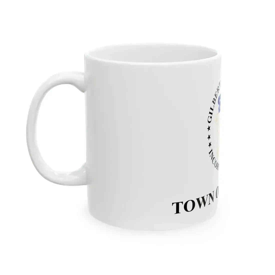 Flag of Gilbert Arizona (United States) White Coffee Mug - Go Mug Yourself