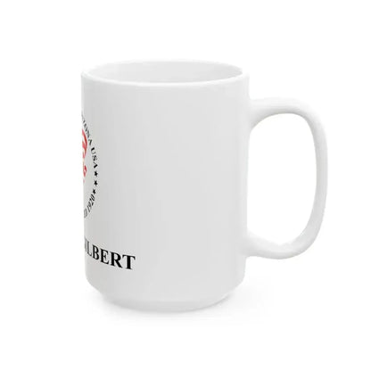 Flag of Gilbert Arizona (United States) White Coffee Mug - Go Mug Yourself