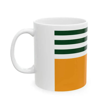 Flag of Gilgit-Baltistan 1947 (Pakistan) White Coffee Mug - Go Mug Yourself