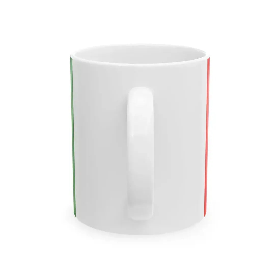 Flag of Gilgit-Baltistan United Movement (Pakistan) White Coffee Mug - Go Mug Yourself