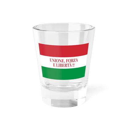 Flag of Giovine Italia (Italy) Shot Glass 1.5oz 1.5oz - Go Mug Yourself