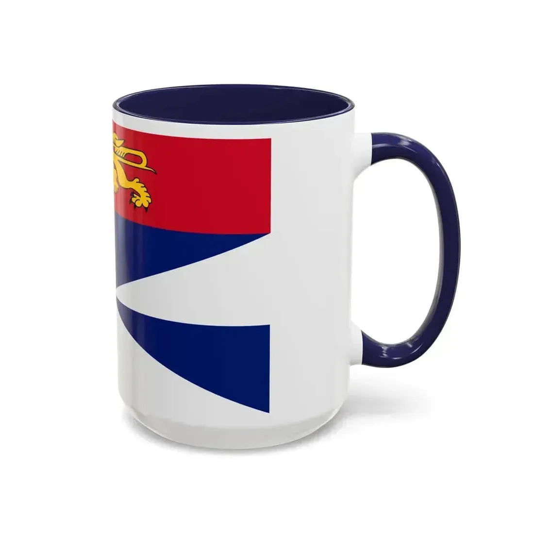 Flag of Gironde France 2 - Accent Coffee Mug - Go Mug Yourself