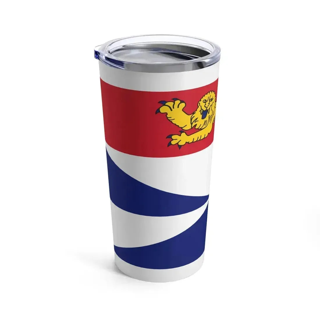 Flag of Gironde France 2 - Tumbler 20oz - Go Mug Yourself
