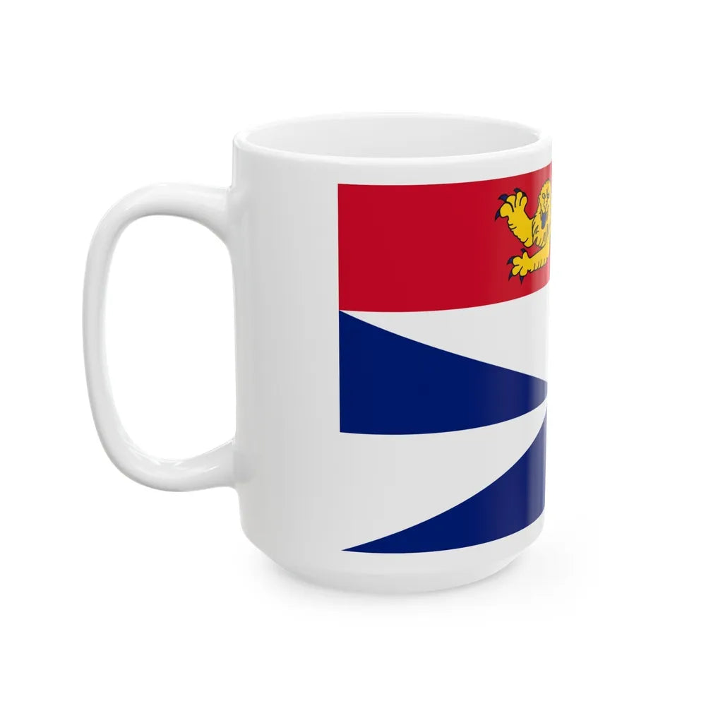 Flag of Gironde France 2 - White Coffee Mug-Go Mug Yourself