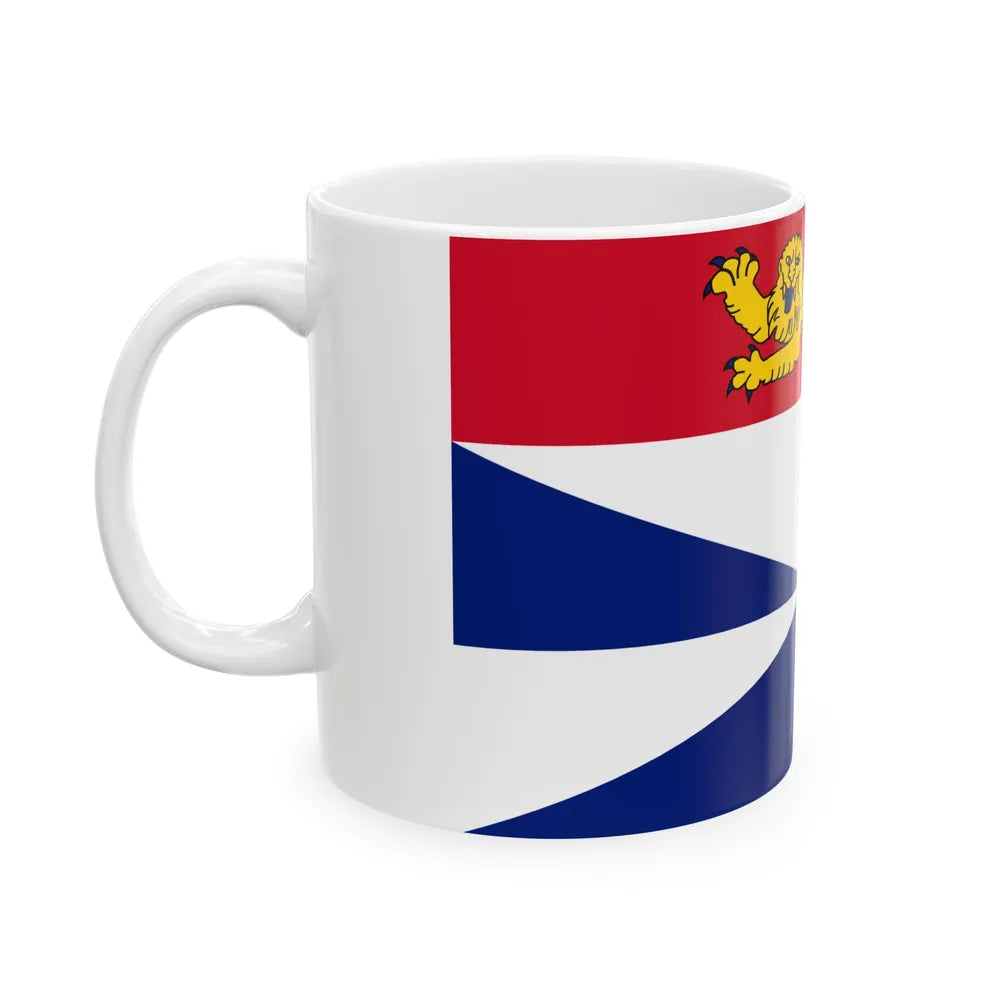 Flag of Gironde France 2 - White Coffee Mug-Go Mug Yourself