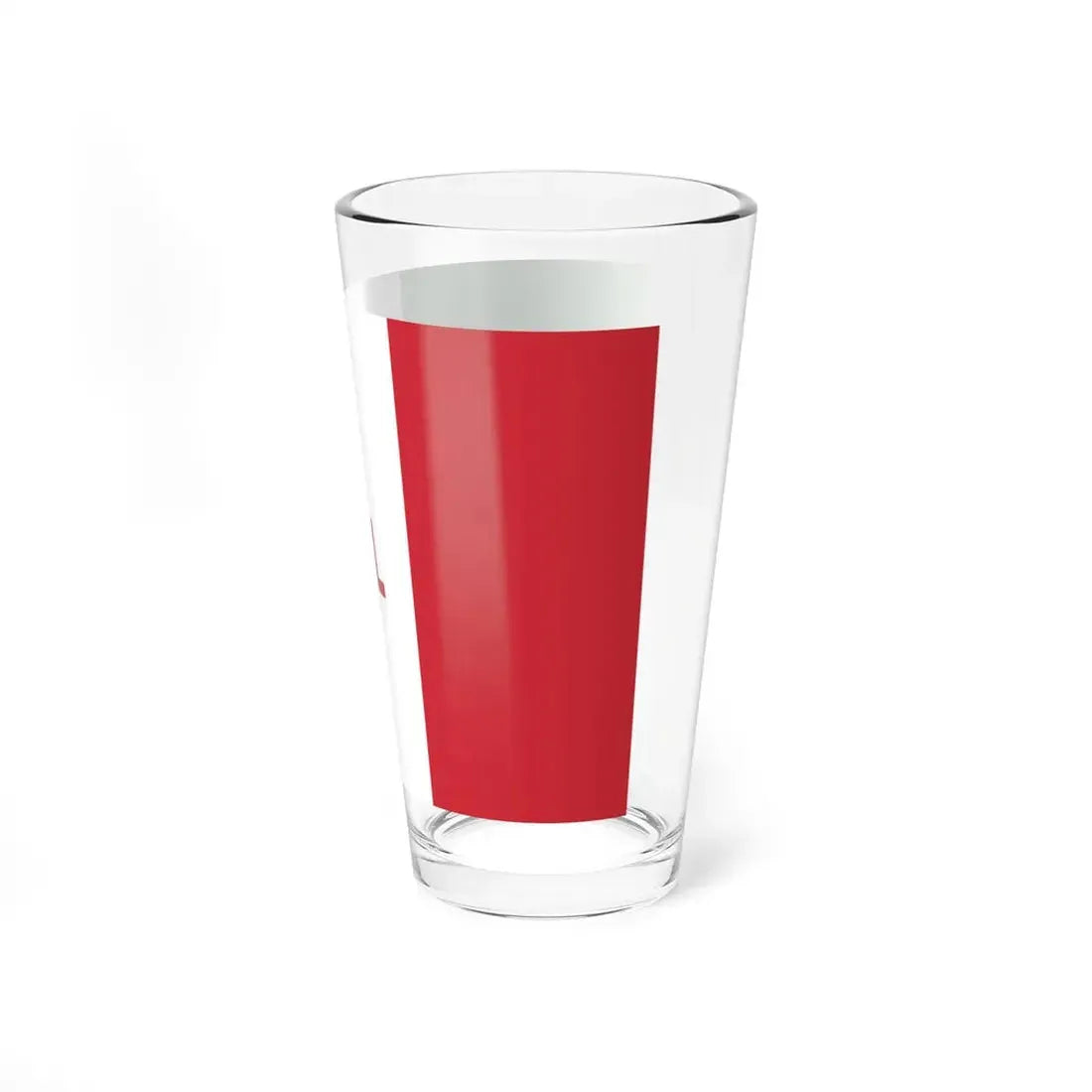 Flag of Giustizia e Liberta (Italy) Pint Glass 16oz - Go Mug Yourself
