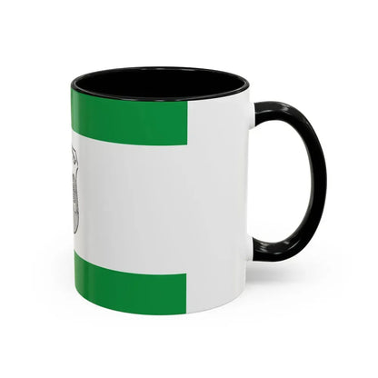 Flag of Givatayim Israel - Accent Coffee Mug - Go Mug Yourself