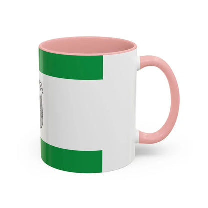 Flag of Givatayim Israel - Accent Coffee Mug - Go Mug Yourself