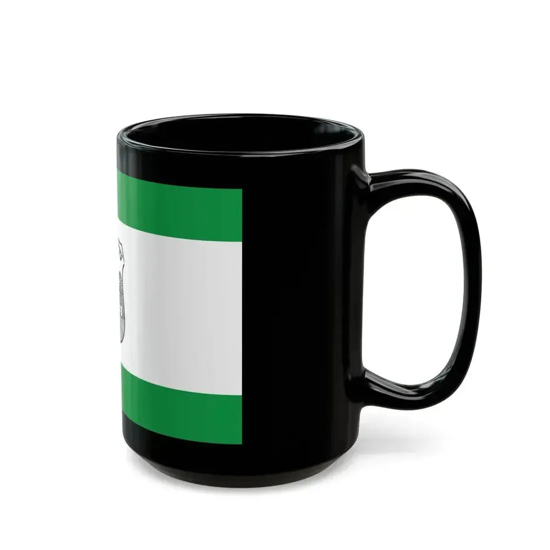 Flag of Givatayim Israel - Black Coffee Mug - Go Mug Yourself