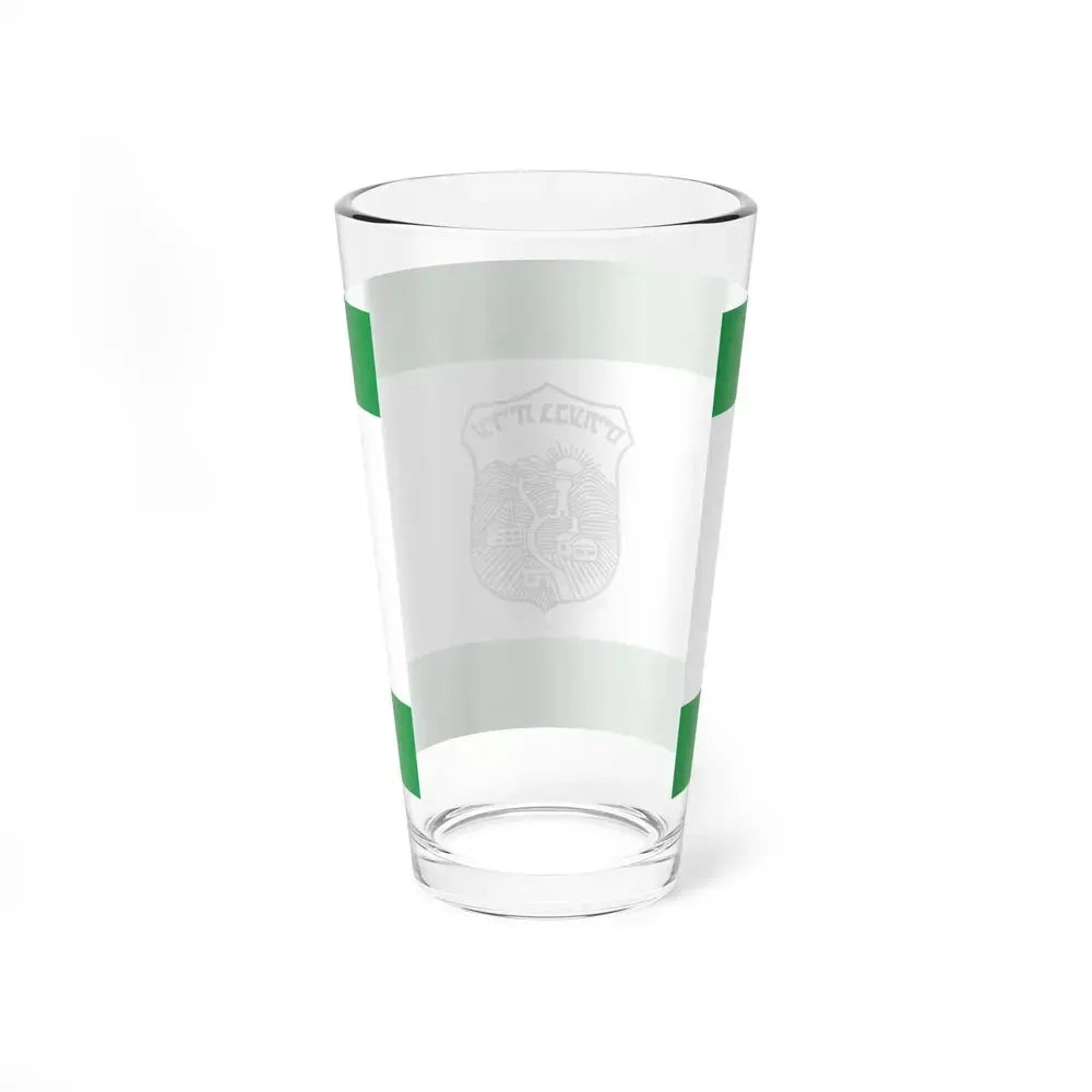 Flag of Givatayim Israel - Pint Glass 16oz - Go Mug Yourself