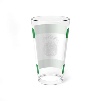 Flag of Givatayim Israel - Pint Glass 16oz - Go Mug Yourself
