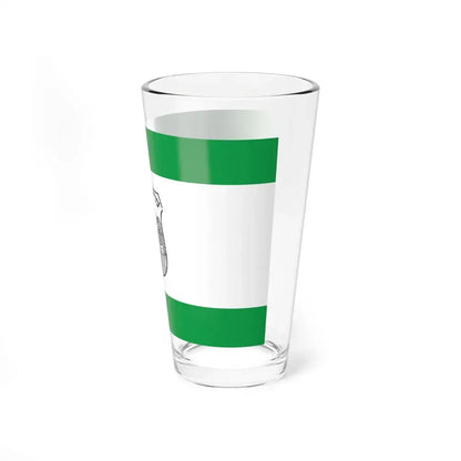 Flag of Givatayim Israel - Pint Glass 16oz - Go Mug Yourself