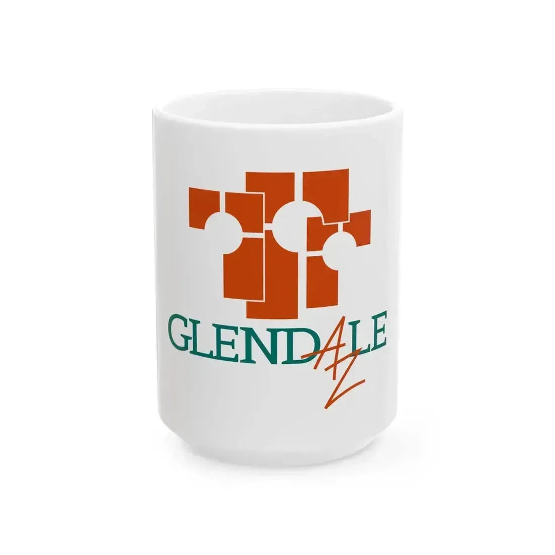 Flag of Glendale Arizona (United States) White Coffee Mug 15oz - Go Mug Yourself