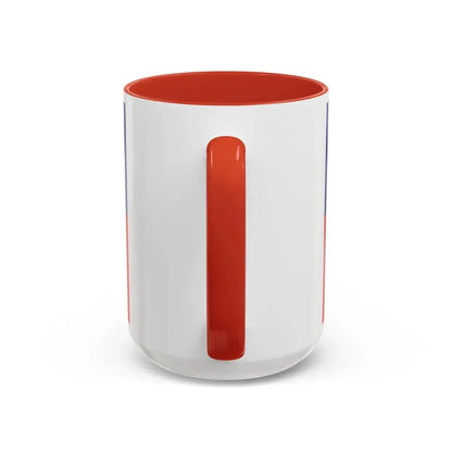 Flag of Gliwice Poland - Accent Coffee Mug - Go Mug Yourself