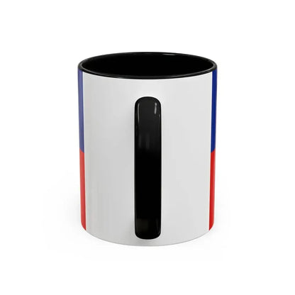 Flag of Gliwice Poland - Accent Coffee Mug - Go Mug Yourself
