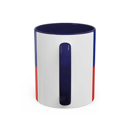 Flag of Gliwice Poland - Accent Coffee Mug - Go Mug Yourself