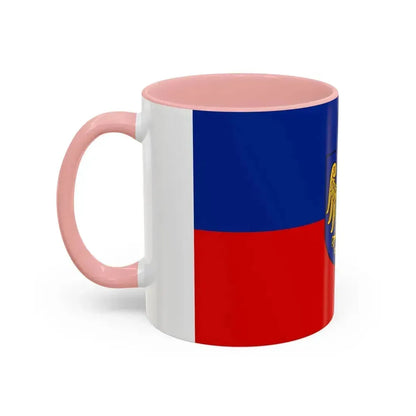 Flag of Gliwice Poland - Accent Coffee Mug - Go Mug Yourself