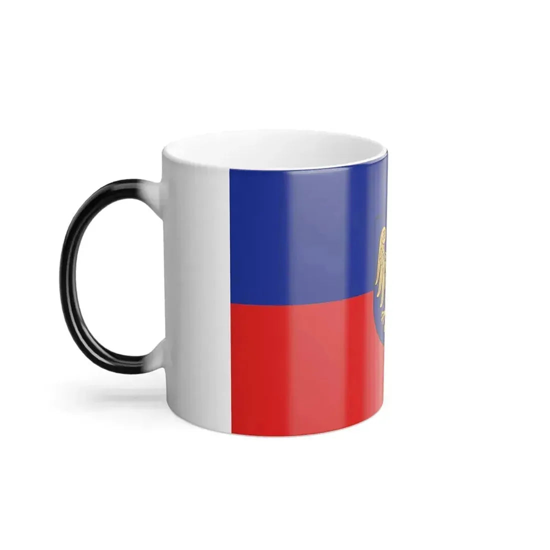 Flag of Gliwice Poland - Color Changing Coffee Mug - Go Mug Yourself