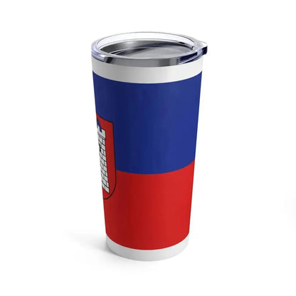 Flag of Gliwice Poland - Tumbler 20oz - Go Mug Yourself