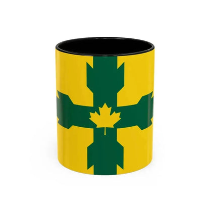 Flag of Gloucester Ontario Canada - Accent Coffee Mug 11oz Black - Go Mug Yourself