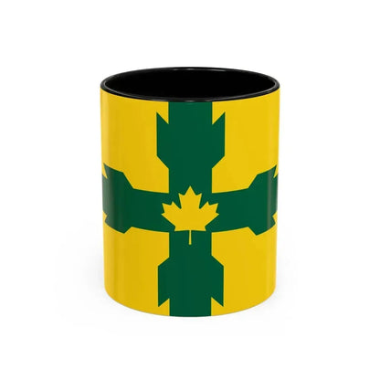 Flag of Gloucester Ontario Canada - Accent Coffee Mug 11oz Black - Go Mug Yourself
