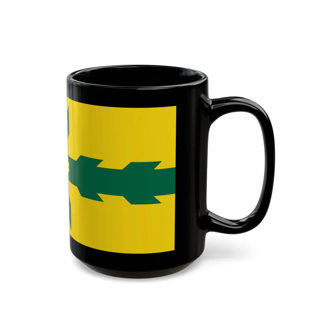 Flag of Gloucester Ontario Canada - Black Coffee Mug-Go Mug Yourself