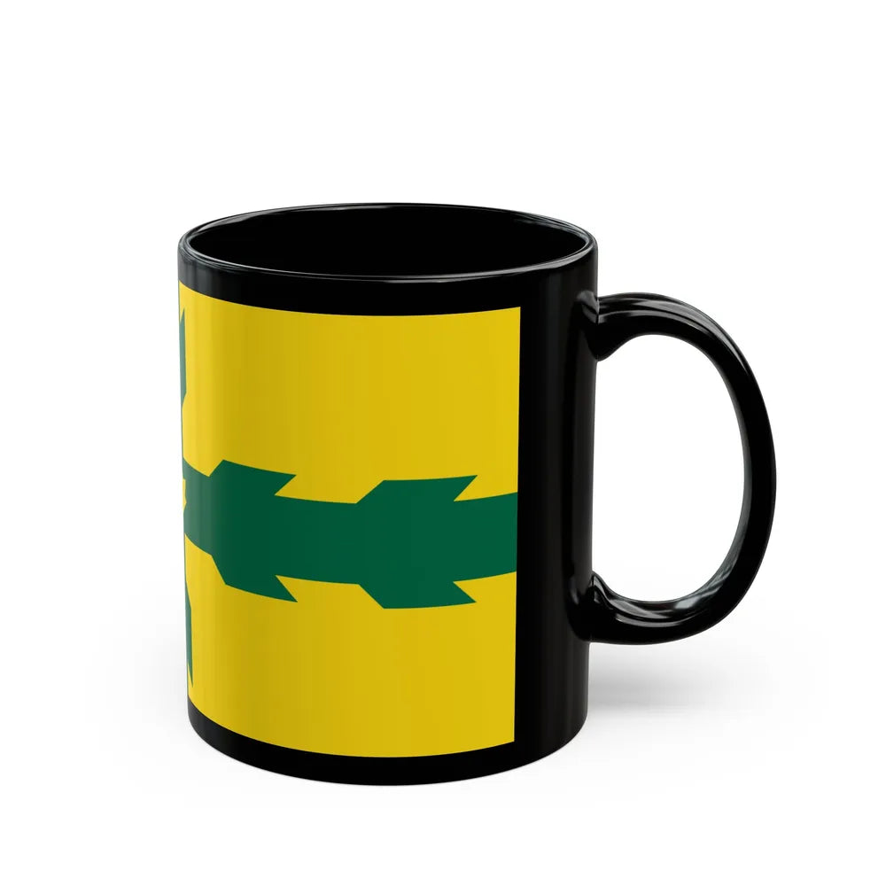 Flag of Gloucester Ontario Canada - Black Coffee Mug-Go Mug Yourself