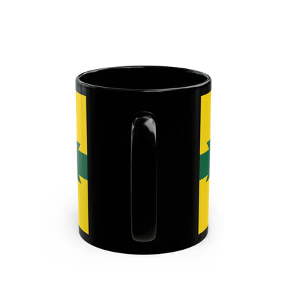 Flag of Gloucester Ontario Canada - Black Coffee Mug-Go Mug Yourself