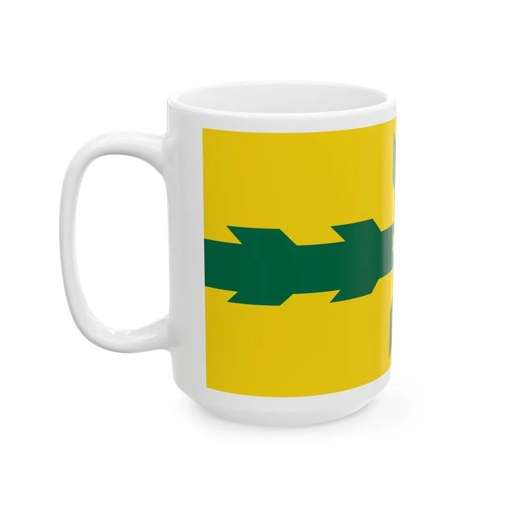 Flag of Gloucester Ontario Canada - White Coffee Mug-Go Mug Yourself