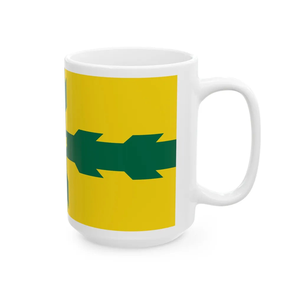 Flag of Gloucester Ontario Canada - White Coffee Mug-Go Mug Yourself