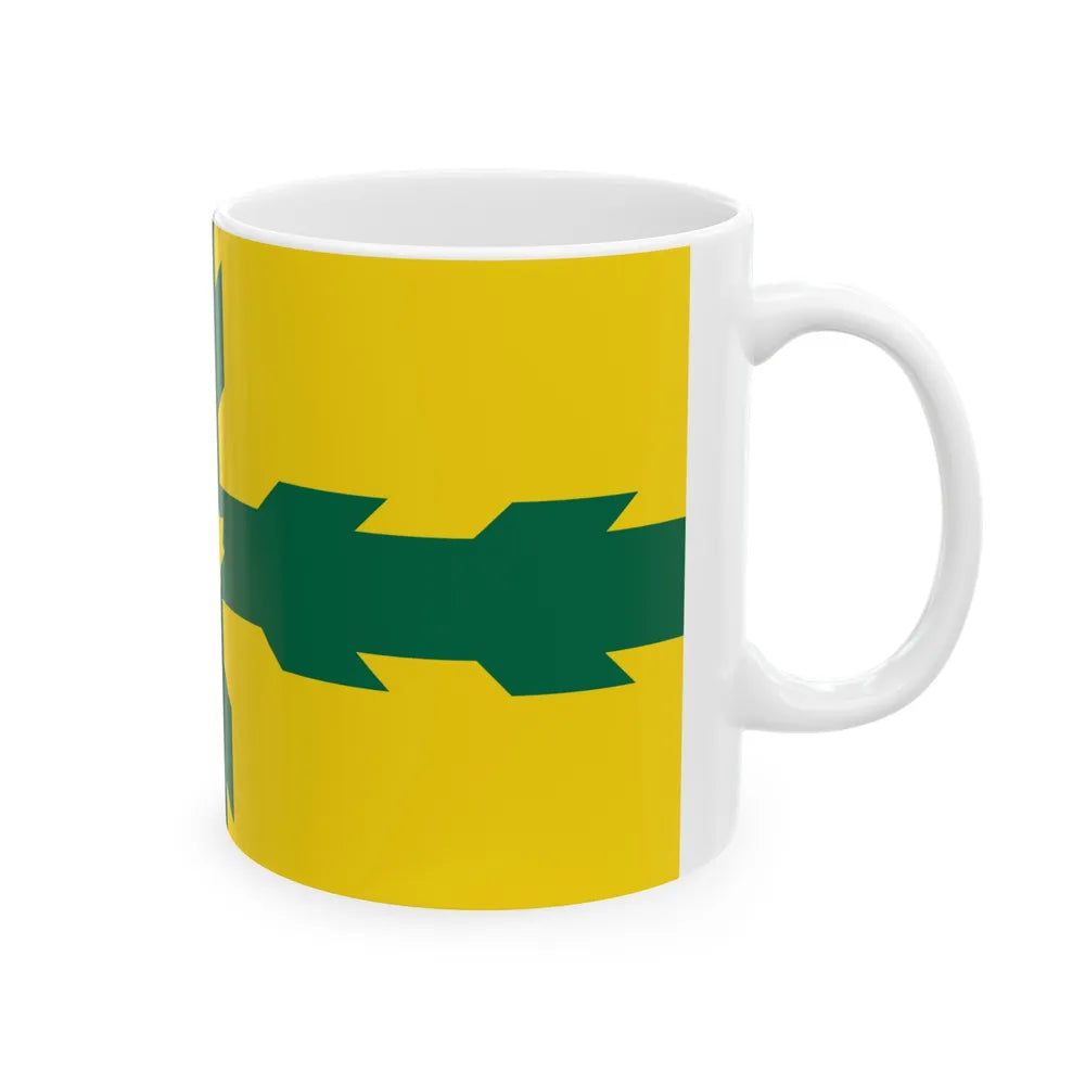 Flag of Gloucester Ontario Canada - White Coffee Mug-Go Mug Yourself