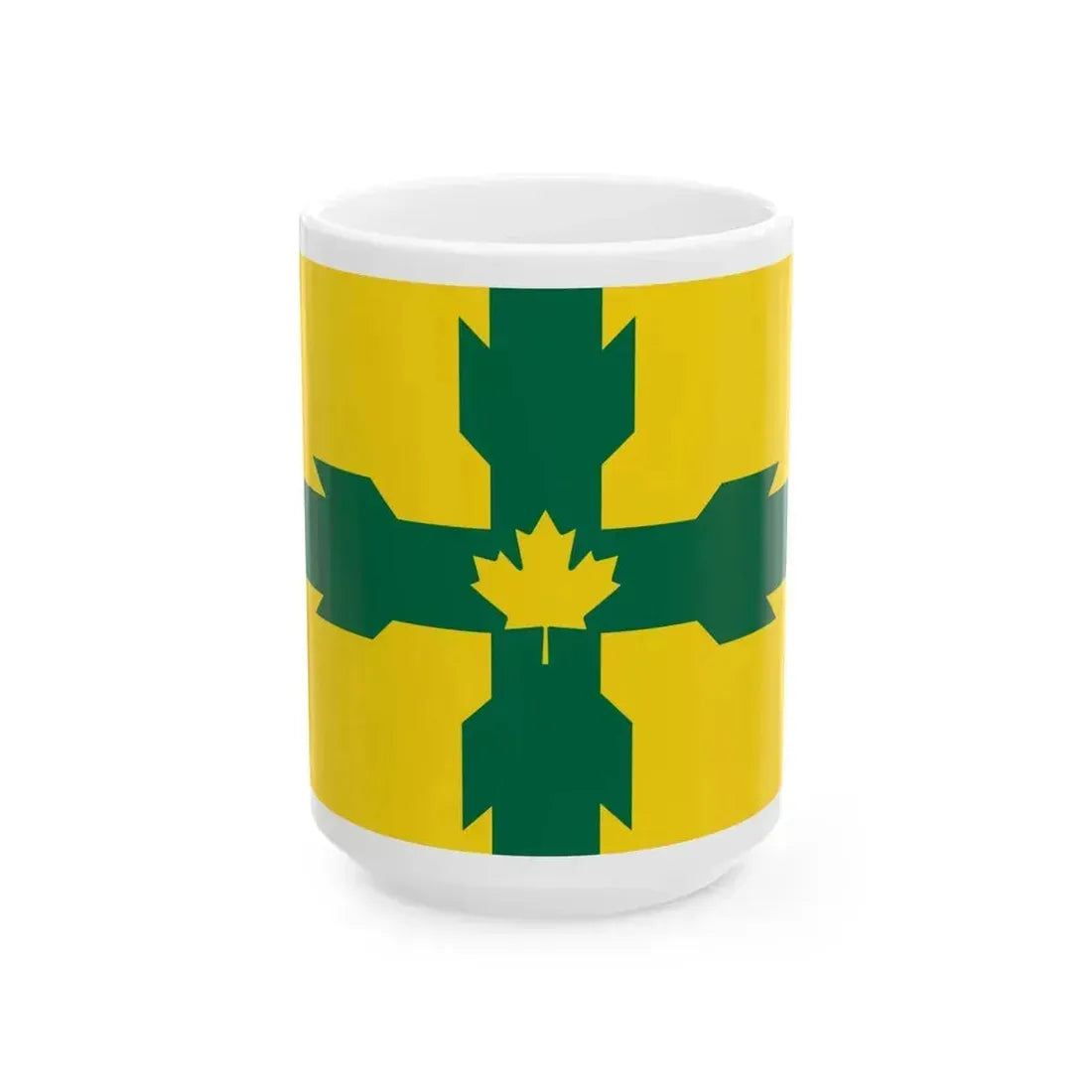 Flag of Gloucester Ontario Canada - White Coffee Mug - Go Mug Yourself