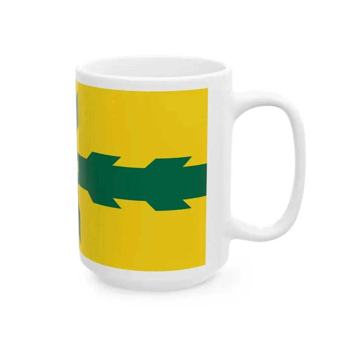 Flag of Gloucester Ontario (Canada) White Coffee Mug - Go Mug Yourself