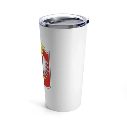 Flag of Gniezno Poland - Tumbler 20oz - Go Mug Yourself