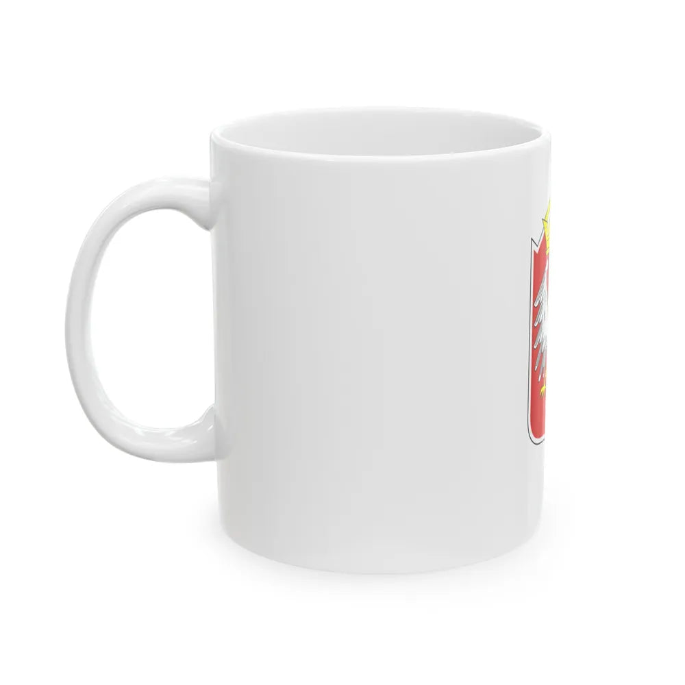 Flag of Gniezno Poland - White Coffee Mug-Go Mug Yourself