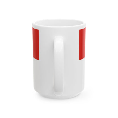 Flag of God (Hungary) White Coffee Mug-Go Mug Yourself